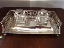 Solid silver galleried for sale  WIRRAL