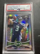 2012 Topps Chrome Russell Wilson refrator de prisma PSA 9 perfeito estado novato /216 comprar usado  Enviando para Brazil