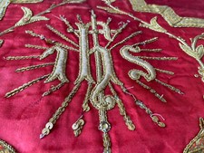 Magnifique chasuble rouge d'occasion  Saint-Etienne