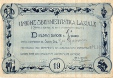 Cartolina frascati tessera usato  Torino