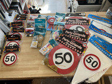 Party deko jubiläum gebraucht kaufen  Stralsund-Knieper