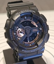 Usado, Relógio Casio masculino G-Shock GA-110 Series mostrador preto - GA-110RG-1A nova bateria  comprar usado Usado, Relógio Casio masculino G-Shock GA-110 Series mostrador preto - GA-110RG-1A nova bateria  comprar usado  Enviando para Brazil