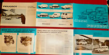 Pe180 / PEUGEOT diesel  204, 404 , 504 , J 7 , 404 des records  dépliant 07-1970 comprar usado  Enviando para Brazil