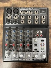Behringer xenyx802 input for sale  West Valley City
