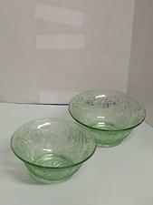 Raised floral vintagegreen for sale  Fort Pierce