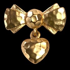 Broche vintage coeur d'occasion  Nantes-