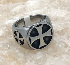 Anello croce templare usato  Castiglione Olona