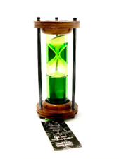 Sand timer green for sale  HARROW
