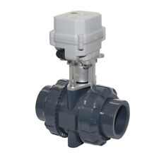 Válvula de esfera motorizada de PVC 2" DN50 bidirecional DC12V~DC24V, com operação manual comprar usado  Enviando para Brazil
