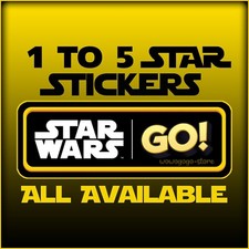 🎲🎲ADESIVOS MONOPÓLIO 1 ESTRELA 2 ESTRELAS 3 ESTRELAS 4 ESTRELAS 5 ESTRELAS - ÁLBUM STAR WARS GO comprar usado  Enviando para Brazil