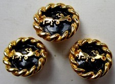 Boutons plats métal d'occasion  Puy-l'Évêque