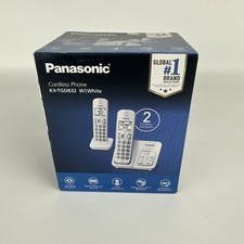 Sistema de telefone Panasonic KX-TGD832W sem fio fixo 2 (caixa aberta) nunca usado comprar usado  Enviando para Brazil