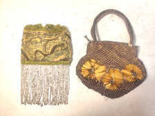 Perlenstickerei 1920 handtasch gebraucht kaufen  Grünhainichen