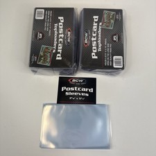 Cartão postal BCW (50) 5,875” x 3,75” carregadores + (50) 3 11/16” x 5 3/4” mangas comprar usado  Enviando para Brazil