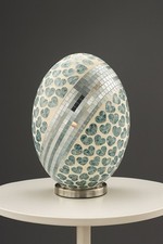 Lampada mosaico uovo usato  Torino