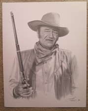 John wayne charcoal for sale  Navarre