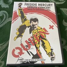The Freddie Mercury Tribute Concert DVD 2002 2-Disc Set Queen David Bowie comprar usado  Enviando para Brazil