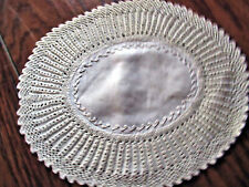 Vtg doily oval for sale  Thomaston