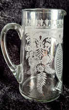 Antique acid etched for sale  LEEDS