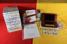 Usado, Novo Nintendo 3DS XL Vermelho Caixa CIB Pokemon X Y Mario Party Maker Kart Sonic +++ LOTE comprar usado  Enviando para Brazil