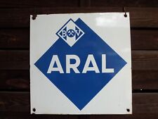 Emailleschild aral riginal gebraucht kaufen  Duisburg