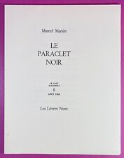 Marcel mariën paraclet d'occasion  Fontenay-sous-Bois
