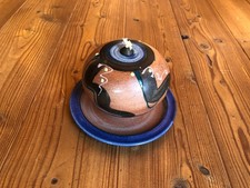 Keramik steingut öllampe gebraucht kaufen  Erlangen