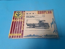 Kfz bauplan mulag gebraucht kaufen  Weißenfels