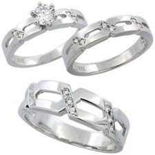 Sterling silver 1.35ct for sale  Los Angeles