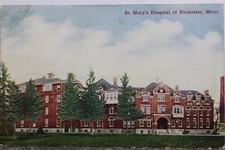 Cartão postal antigo vintage Minnesota MN Rochester St Mary's Hospital visualização de cartão PC, usado comprar usado  Enviando para Brazil