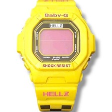 Relógio Casio Baby-G x Hellz Bellz amarelo streetwear feminino edição limitada comprar usado  Enviando para Brazil