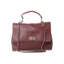 Używany, Tommy Hilfiger, torebka, damska, skóra, czerwony, jednokolorowy, 30, 9, 24 cm #nLC na sprzedaż  PL