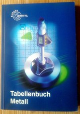 Tabellenbuch metall . gebraucht kaufen  Leverkusen