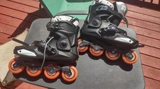 Patins masculinos RIZE esculpidos em linha tamanho 11 rodas iluminadas usadas comprar usado  Enviando para Brazil