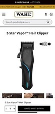 Wahl professional vapor for sale  LEAMINGTON SPA
