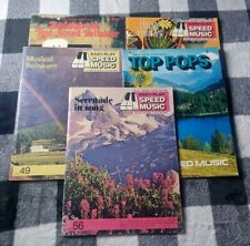 Lote de partituras de música Easy Play números 152,49,65,56 e 3 velocidades para piano de órgão, usado comprar usado  Enviando para Brazil