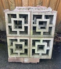 Decorative concrete breeze for sale  SMETHWICK