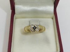 Saphir ring 750 gebraucht kaufen  Meitingen