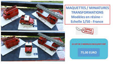 Lot vehicules pompiers d'occasion  Marsac-sur-l'Isle