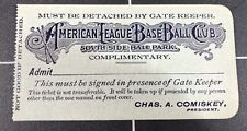 1906 ticket pass for sale  USA