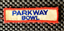 TIGELA PARKWAY BORDADA COSTURAR APENAS PATCH PISTA DE BOLICHE EL CAJON CA 3 3/4" x 1", usado comprar usado  Enviando para Brazil