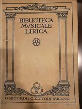 Schumann biblioteca musicale usato  Rezzato