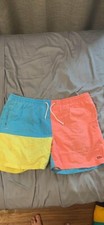 Shorts de tabuleiro retrô enferrujado masculino tamanho 36 alto colorido comprar usado  Enviando para Brazil