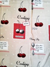 Süße tischdecke kirschen gebraucht kaufen  Schwabach
