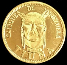 Gold venezuela tiuna for sale  Fort Lauderdale