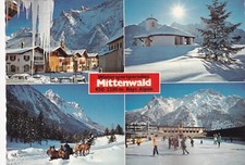 Cartolina 2511 mittenwald usato  Unsere Liebe Frau im Walde St Felix