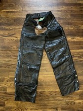 Black leather riding for sale  New Castle