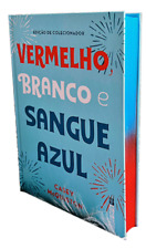 VERMELHO BRANCO E SANGUE AZUL Red White & Royal Blue ac GORGEOUS BRAZIL HC LUXE, usado comprar usado  Brasil 