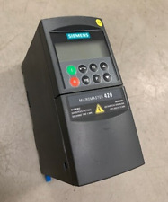 Siemens micromaster 420 for sale  AYLESBURY