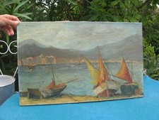 Tableau ancien marine d'occasion  Douarnenez